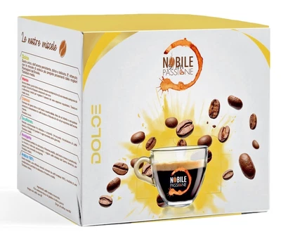 100 capsule caffè miscela DOLCE originali SISTEMA S - macchine NOEMI-MITO-EMMA - Image 1 of 4