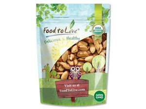 Organic Brazil Nuts - Non-GMO, Kosher, Raw, Vegan - by Food To Live - Picture 1 of 90