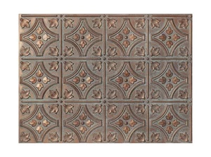 Vinyl ceiling tiles interior decorative panels PLB10 Weather copper 10pcs/lot - Picture 1 of 20