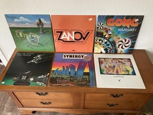 Lot 6 1970s Psych Vinyl LP Vtg ZANOV,BUGGLES,GONG,BANG,SYNERGY,Jean Luc PONTY - Bild 1 von 8