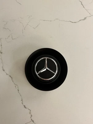 Mercedes Benz C63s E63s CLS63s AMG Matte black center cap wheel cover hub - Image 1 of 4