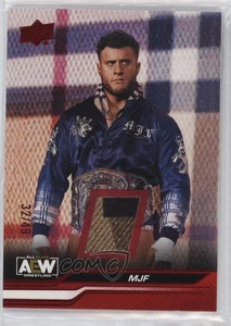 2024 Upper Deck AEW All Elite Wrestling Red Memorabilia 32/49 MJF #1 - Imagen 1 de 3
