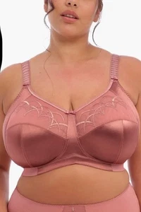 Elomi Cate Collection Full Bra 40G (Mineral Red) Wire Free 4033 - Picture 1 of 5