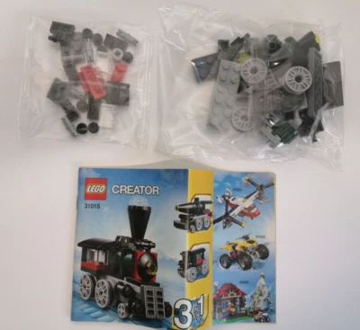 Lego Creator 31015 Emerald Express Train Locomotive- Sachets Scellés - Complet - Photo 1/4