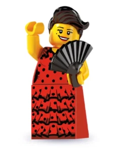 LEGO Series 6 Collectible Minifigures 8827 - Flamenco Dancer SEALED - Picture 1 of 1