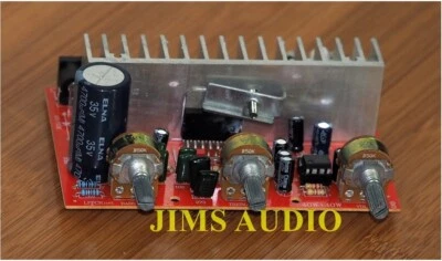 TDA7377 20W+20W class AB  with integrated tone control JRC5532 assembled ! - Image 1 of 4