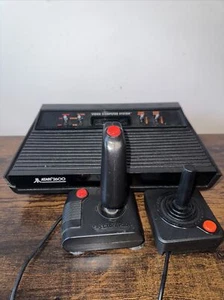 Atari 2600 Video Computer System with 2 Joysticks CX-2600 A Untested - Picture 1 of 12