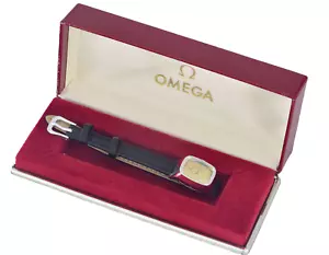 Vintage OMEGA De Ville 511 436 White Gold Ladies Wrist Watch - 1974 - Cal 1070 - Picture 1 of 9