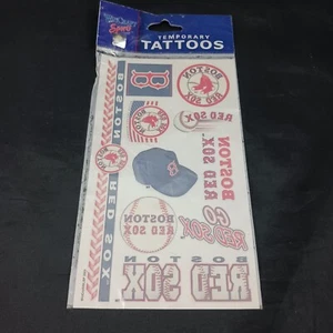 Boston Red Sox Baseball Temporary Tattoos- Qty.10. WinCraft Sports - Picture 1 of 5