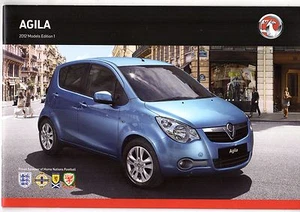 Vauxhall Agila 2011-12 UK Market Sales Brochure Expression S SE 1.0i 1.2i - Picture 1 of 1