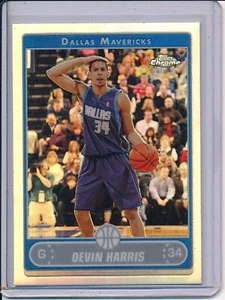 2006-07 Topps Chrome Refractor DEVIN HARRIS Mavericks #87 - Bild 1 von 3
