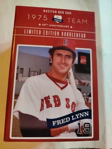 Boston Red Sox 1975 Team 40th Anniversary Limited Edition Fred Lynn Bobblehead - Picture 1 of 11