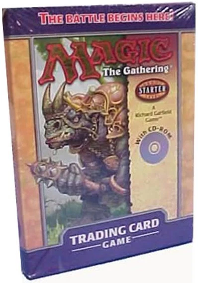 MTG Magic The Gathering Starter Level Trading Card Game CD 2 WOC17083 2000
