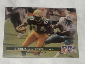 Sterling Sharpe 1992 Pro Set #176 Green Bay Packers football Card - Picture 1 of 2