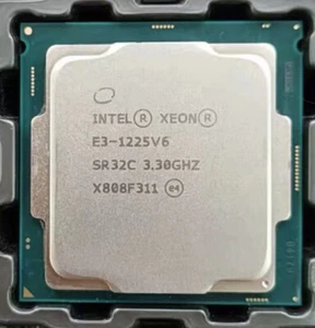 Intel Xeon E3-1225v6 4-core 8MB 3.30GHz LGA1151 CPU processor E3-1225v6 - Picture 1 of 2