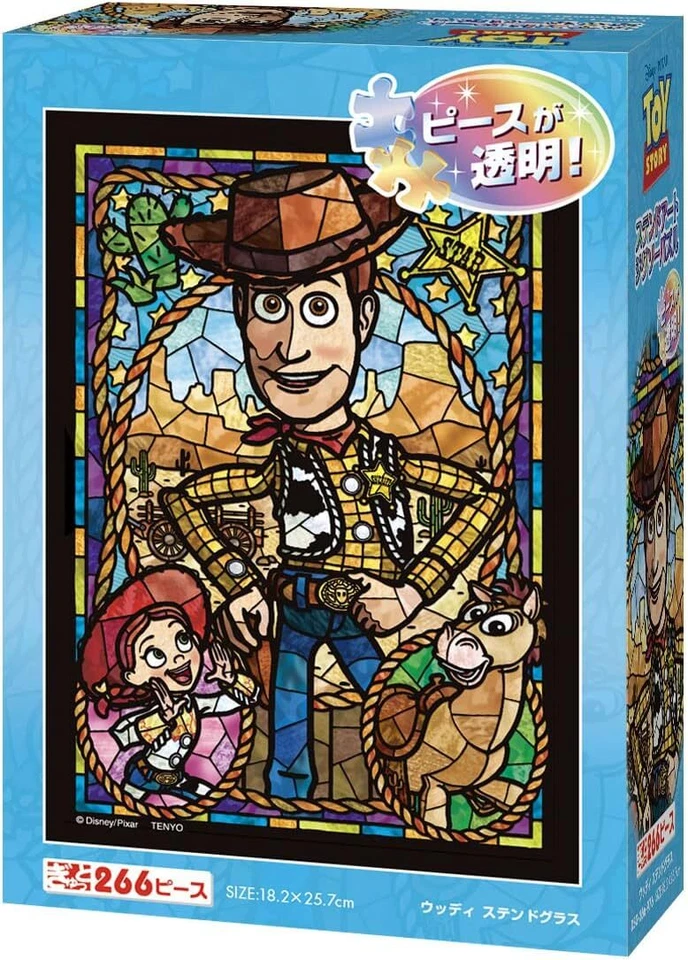 Rompecabezas 266 Paz Toy Story Woody Stender Glass Serie Gyteto [Mancha Foto 1 de 3