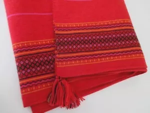 NOVICA ALPACA BLEND HAND WOVEN BUTTERFLY THROW ~W.ROJAS YURI Puru~ 43" x 49"~NEW - Bild 1 von 9