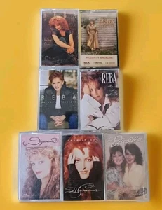Reba Wynonna Judd's CASSETTE Lot (7) - Picture 1 of 5