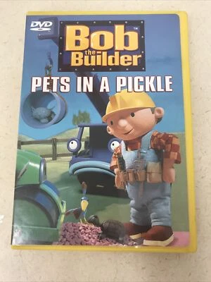 DVD Bob The Builder Pets In A Pickle Kids Cartoon Animated 3D Foto 1 de 4