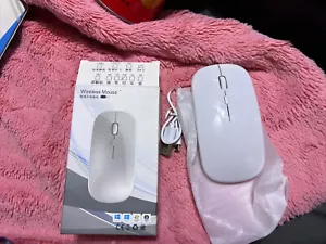 Portable Wireless Mouse, 2.4GHz Silent with USB Receiver, Optical USB Mouse - Picture 1 of 2