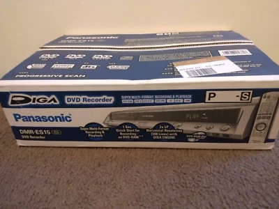 NEW Panasonic DVD Recorder DMR-ES15 DVD Player Recorder NIB - Image 1 of 2