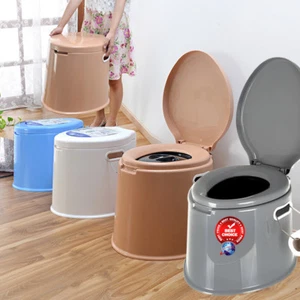 6L LARGE PORTABLE TOILET POTTY LOO POOL CAMPING CARAVAN PICNIC FESTIVAL - Picture 1 of 13