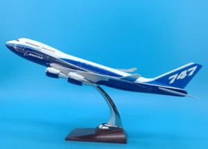 47CM 1:150 BOEING 747-400 Passenger Plane Aeroplane Resin Aircraft Model - Picture 1 of 8