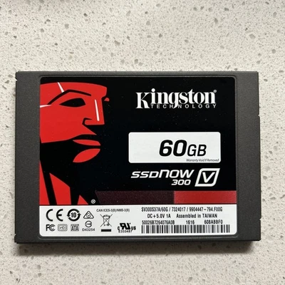Kingston 60 GB SSDNOW KC300 DC+5.0V 1A  - Image 1 of 3