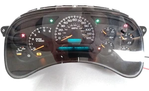 Cuadro de instrumentos 172K 15114650 Chevy 2003 Silverado 2500HD 2500 3500 K16 - Imagen 1 de 9