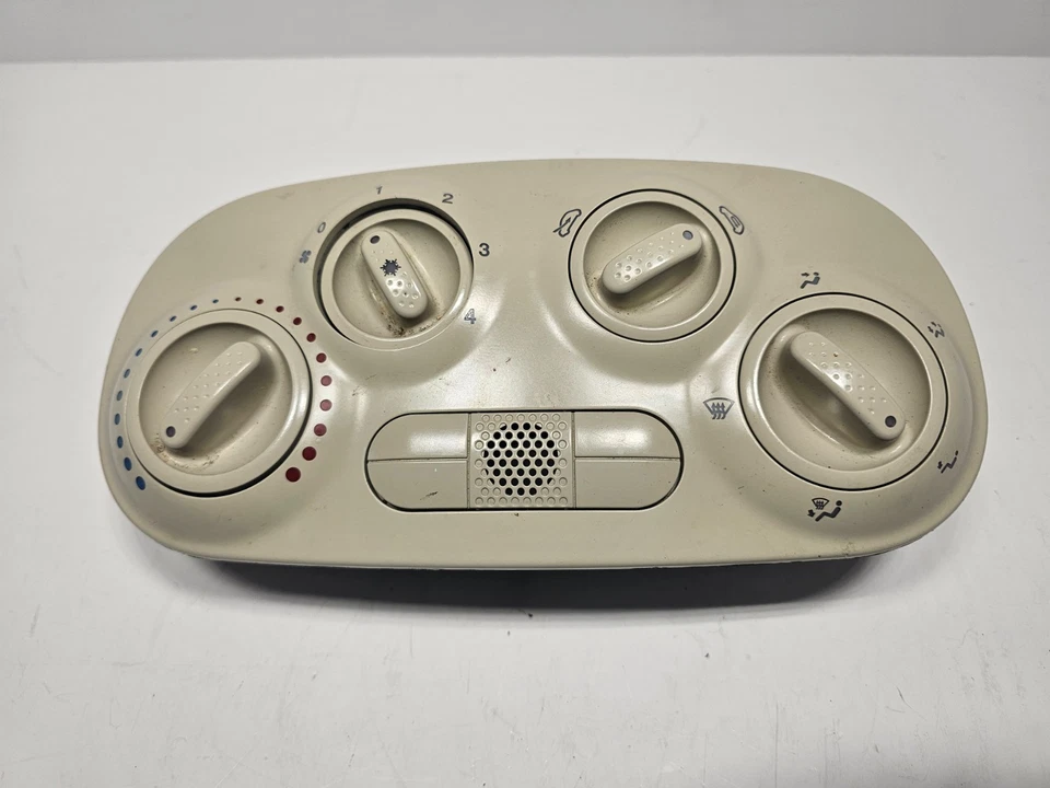 2012 - 2017 Fiat 500 Manual Climate Control Front Panel Trim Ivory 1WZ17JW4A - Image 1 of 4