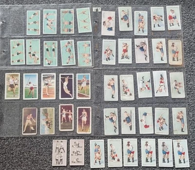 Vintage Antique Cigarette Card John Player Wills wrestling Ju-Jitsu keep fit x44 - Image 1 of 4