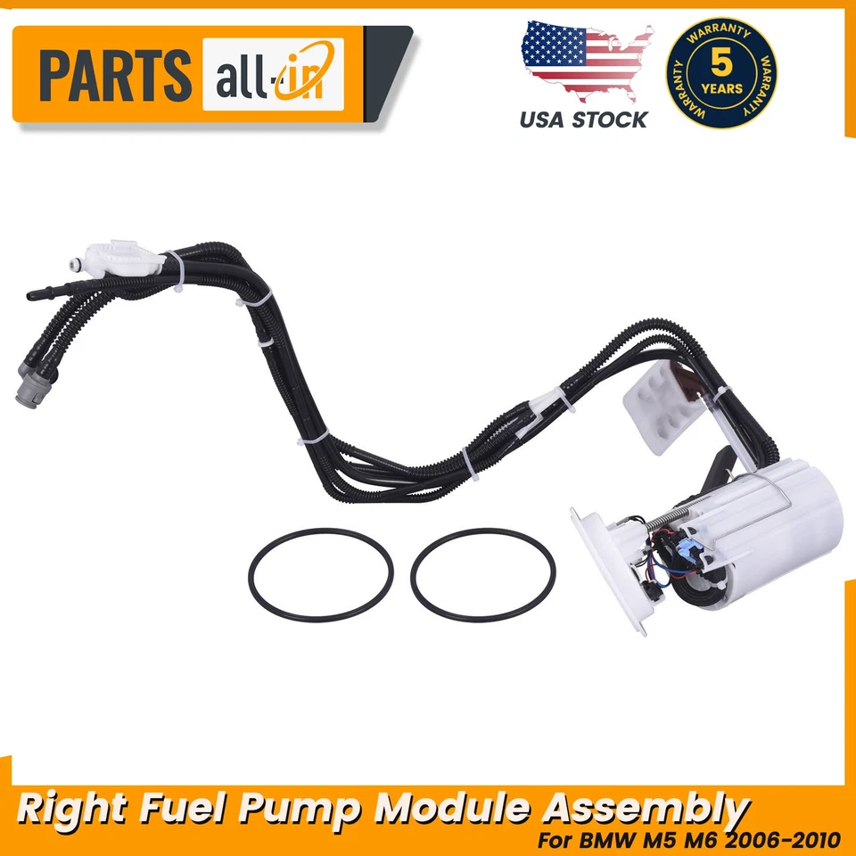 Conjunto de módulo de bomba de combustible del lado derecho del pasajero para BMW M5 M6 2006-2009 2010 Foto 1 de 4