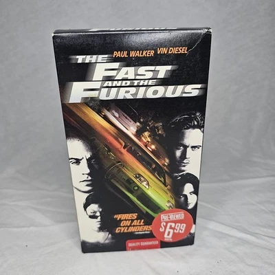 The Fast and the Furious (VHS, 2002) - Image 1 of 3