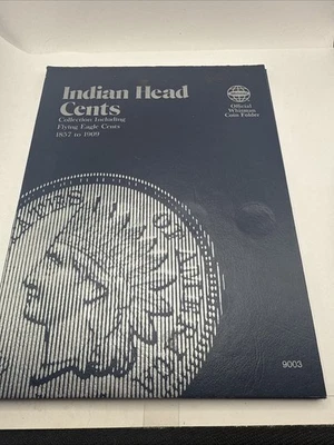 Whitman Indian Head Cent Folder 1857-1909 #50382 - Image 1 of 4