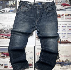 Ariat Hombres M2 Bota Relajada Jeans Talla 42 x 34 Denim Azul Lavado Medio Vaquero - Imagen 1 de 13