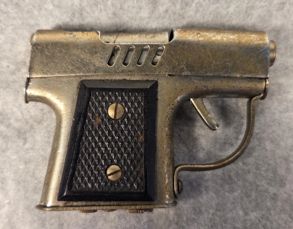 Encendedor de pistola vintage hecho en Japón ocupado encendedor de pistola Foto 1 de 4