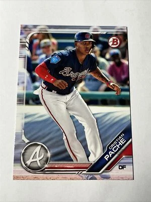 2019 Topps Bowman Chrome Cristian Pache BP-62 - Image 1 of 2