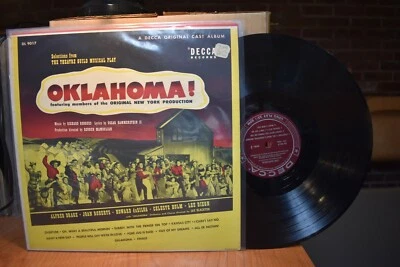 Alfred Drake Oklahoma! Selections Theatre Guild Original New York Production LP - Image 1 of 2
