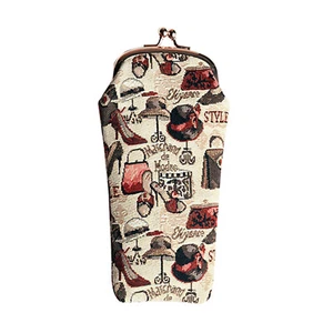 Signare Tapestry Boutique Design Glasses Pouch Eyeglass Sunglasses Case - Picture 1 of 6