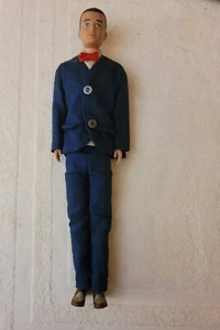 1960 Vintage Brunette Ken Doll Dressed in Blue Suit  - Picture 1 of 6