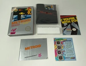 Metroid (Nintendo NES) Completo CIB con Manual, Funda Antipolvo y Espuma Excelente Estado - Imagen 1 de 12