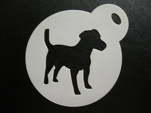 60mm jack russell design cake, cookie, craft & face painting stencil - Picture 1 of 1