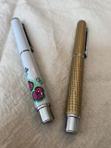 Inoxcrom Capped Ballpoint Pens Lot Of 2