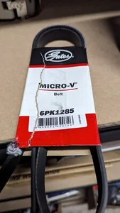 1 x Gates Micro-V Ribbed Drive Belt - Part Number 6PK1285 Brand New - Picture 1 of 1