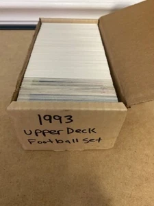1993 Upper Deck Football Partial Complete Set - 414 of 530 - Picture 1 of 10