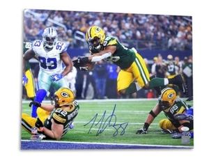 Ty Montgomery Signed Autographed 16X20 Photo Packers End Zone Leap JSA AB55157 - Picture 1 of 4