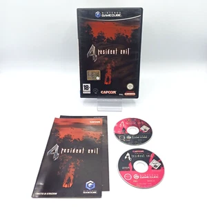 Resident Evil 4 Gamecube Gioco Console Nintendo PAL Ita Italiano Triangolo Blu - Imagen 1 de 9