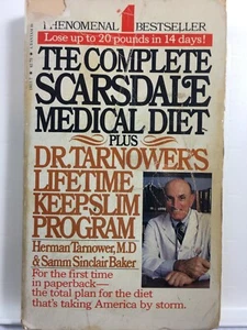 The Complete Scarsdale Medical Diet Plus Lifetime Keep Slim Vintage Book 1979 - Imagen 1 de 12
