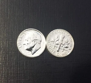 1961p 1961 P Roosevelt Sliver Dime BU UNC Uncirculated  Beautiful GEM - Picture 1 of 1