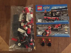 LEGO- CITY- TRANSPORTADOR BICICLETA DE CARRERAS- 60084- 100% COMPLETO - Imagen 1 de 6
